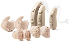 Variety of Lotus hearing systems